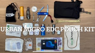 URBAN MICRO EVERYDAY CARRY ESSENTIALS KIT  ALPACA ZIP POUCH PRO  SWISS ARMY KNIFE MANAGER  REVIEW