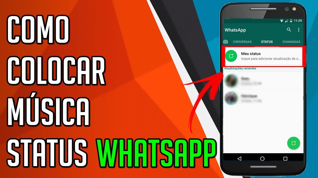 Como colocar video no status do whatsapp