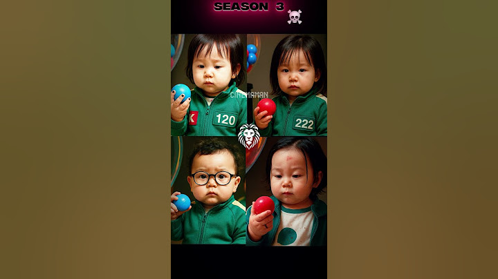 Squid Game Season 3… But They're All Babies 😱👶 #Shorts