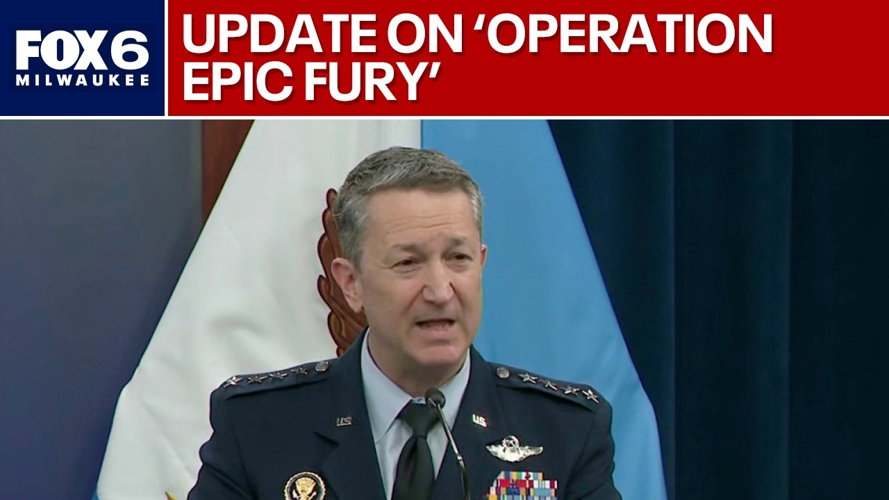 Gen. Caine gives update on Iran strikes | FOX6 News Milwaukee