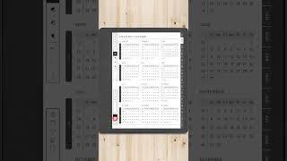 How to Make Kindle Scribe Planner Templates with Hyperlinks part 4
