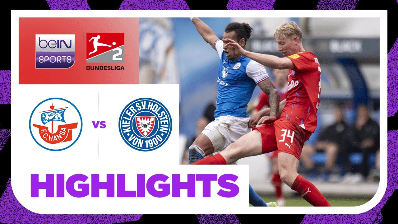 Hansa Rostock v Holstein Kiel | Bundesliga 23/24 | Match Highlights