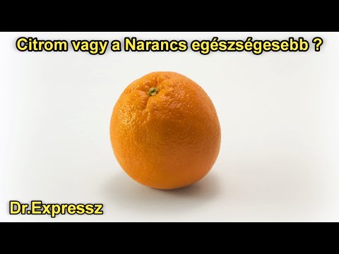 Videó: Egészséges a mandarinnarancs?