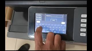 Sindoh N410 printer admin password troubleshooting