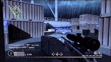 Cod4 M40A3 Quickscope 25-5 | Wet work