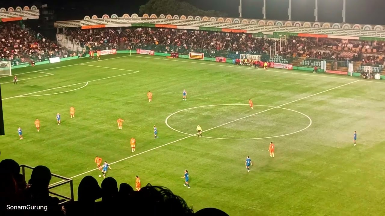 India vs Nepal International friendly football match in Sikkim, Gangtok Palzor Stadium Gangtok 