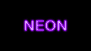 NEON TEXT EFFECT IN PHOTOSHOP CC 2017