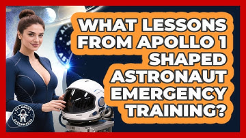 What Lessons From Apollo 1 Shaped Astronaut Emergency Training? - All About Astronauts
