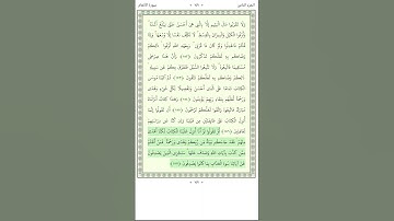 سورة الأنعام Al An'am 156-157