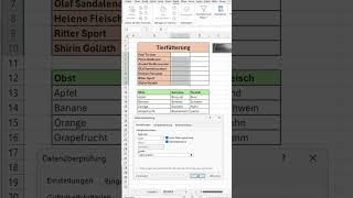 Excel Dropdown: Zweite Liste zeigt nur passende Einträge