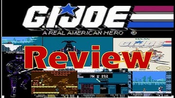 My G.I. Joe A Real (NES) Review from 2017  -Remastered with Handbrake, and Edited to Flow Better-