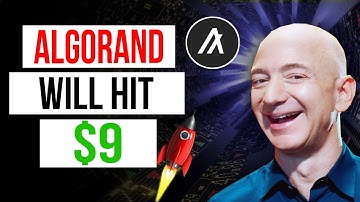 ALGORAND WILL HIT $9 HERE IS WHY?? - ALGORAND PRICE PREDICTION - ALGORAND coin