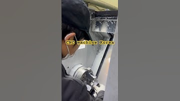 CNC machine in Korea #koreawithmoinul #koreantourism #koreanjob #cnc