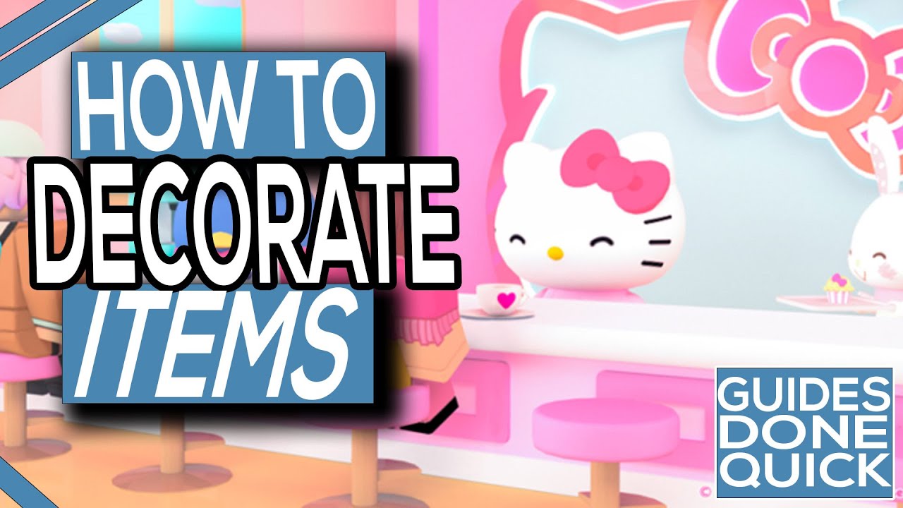 Roblox My Hello Kitty Cafe) Got any ideas on how to decorate my