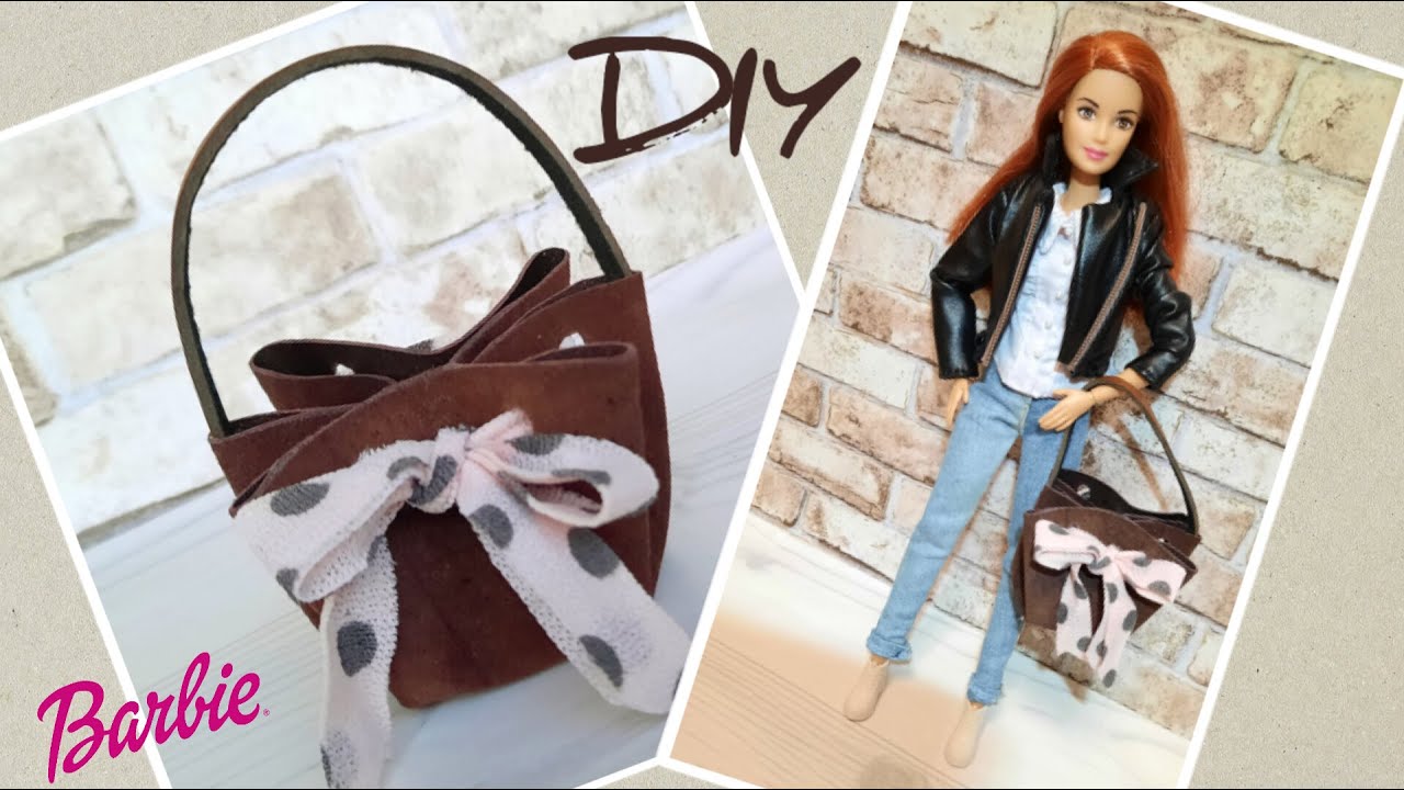 DIY bag for dolls in 5 minutes/ Сумка для кукол за 5 минут YouTube