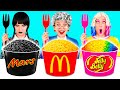 Wednesday vs Grandma Cooking Challenge | Kitchen Hacks and Tricks by DuKoDu Challenge