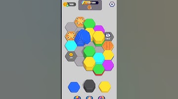 HEXA SORT lever 16 #games #gameplay #game #hexagon #hexasort