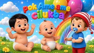 Download lagu Pok Ame Ame Cilukba, Kalau Kau Suka Hati & Balonku Ada Lima | Lagu Anak Ceria | Dede Rafizky