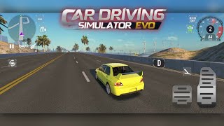 Car Driving Simulator Evo - Mitsubishi Lancer Evo Gameplay | Sunrise Gaming [SG] screenshot 5