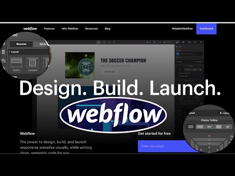 Build Ecommerce Website With Webflow Web Development Tool without any coding with Free Signup