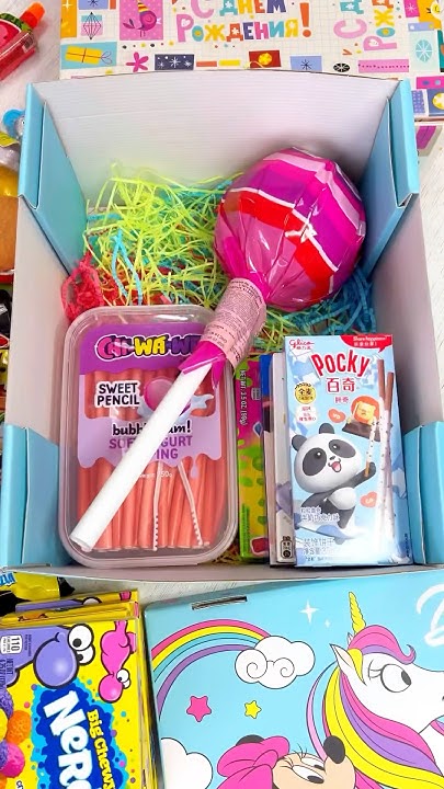 Рандомный бокс #candy #вкусняшки #боксы #бургеры - YouTube
