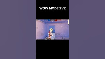 WOW MODE 2V2 FIGHT EASY 1V2 🔥 #bgmishorts #bgmi #wowmode #bgmishortsvideo #shorts