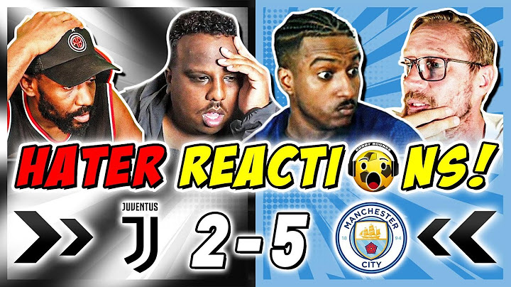 MAN CITY RIVALS & HATERS REACTION TO JUVENTUS 2-5 MAN CITY | FIFA CLUB WORLD CUP FAN REACTIONS
