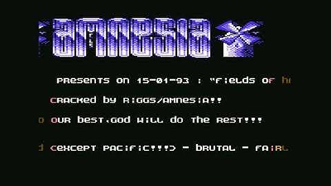 (AMN) Amnesia Intro 26 ! Commodore 64 (C64)