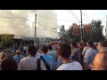 Пожар на книжном рынке. Днепропетровск, Украина.