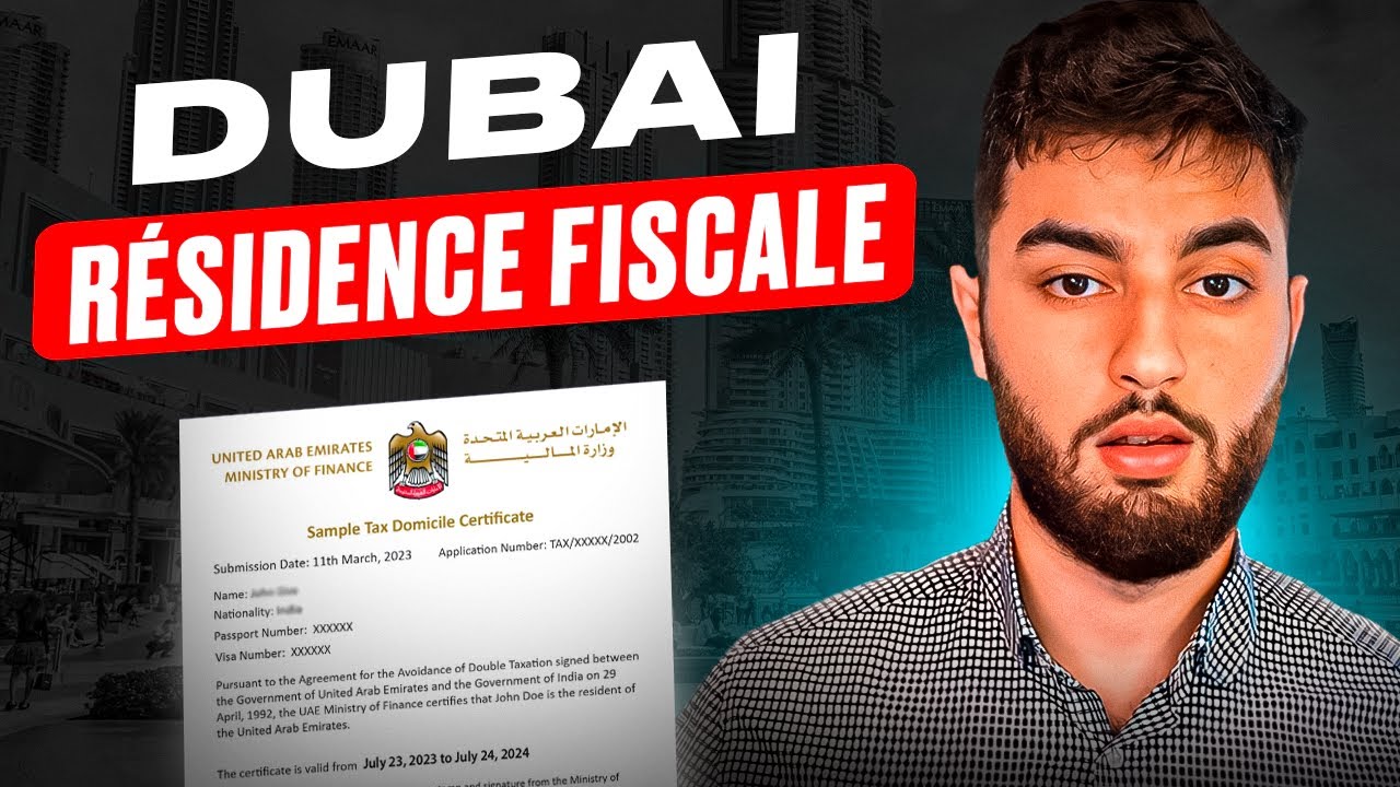 Comment obtenir la résidence fiscale à Dubaï (énorme mise à jour) - YouTube