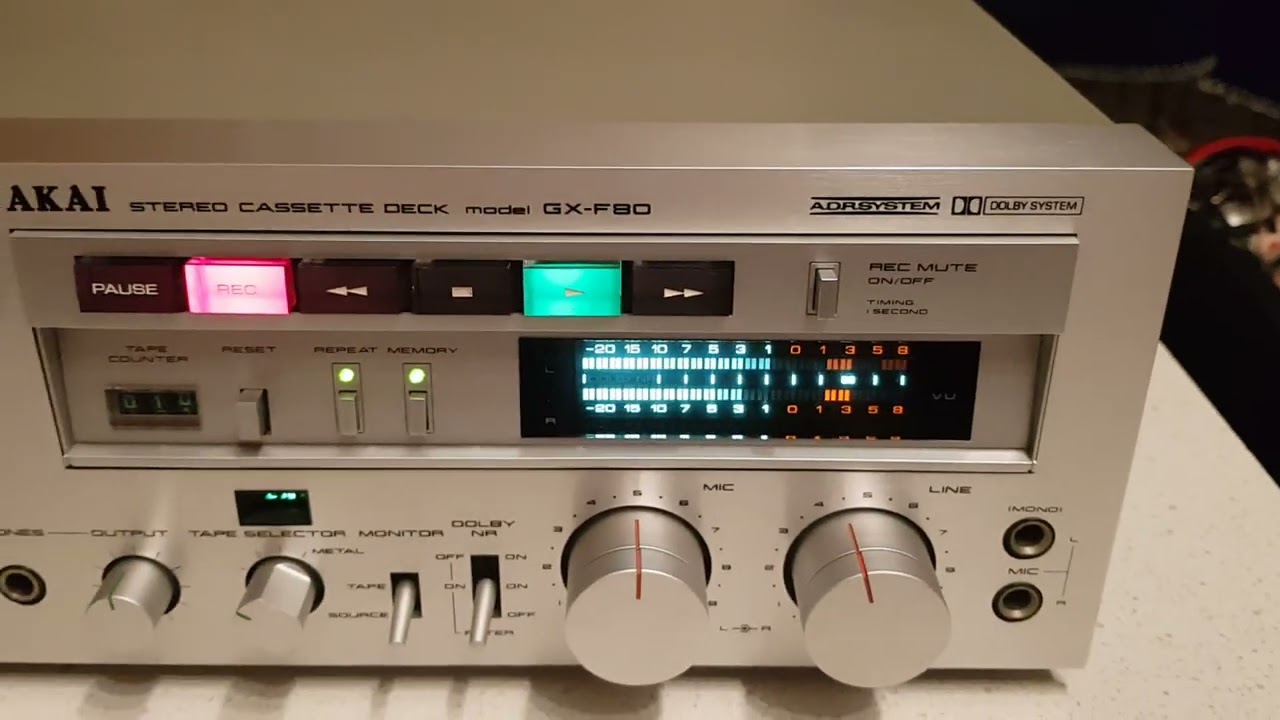 AKAI GX-F80 89046086831 - YouTube