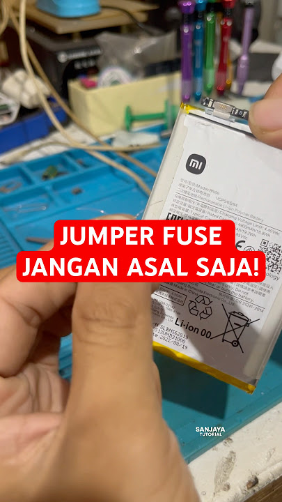 How to Jumper Fuse a Faulty Cell Phone Battery! It's So Easy