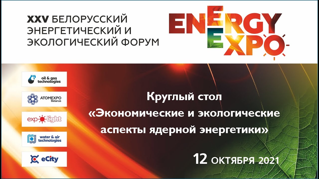 Economic and Environmental Aspects of Nuclear Energy | LIVE