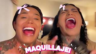 KARIPAO MAQUILLÁNDOSE EN CHAVAS💋✨ | Karina y Paola | MEJIAAA |