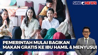 Ibu Hamil dan Menyusui Terima Makan Bergizi Gratis di Posyandu Anyelir 1 Jaktim - Sindo Prime 10/01