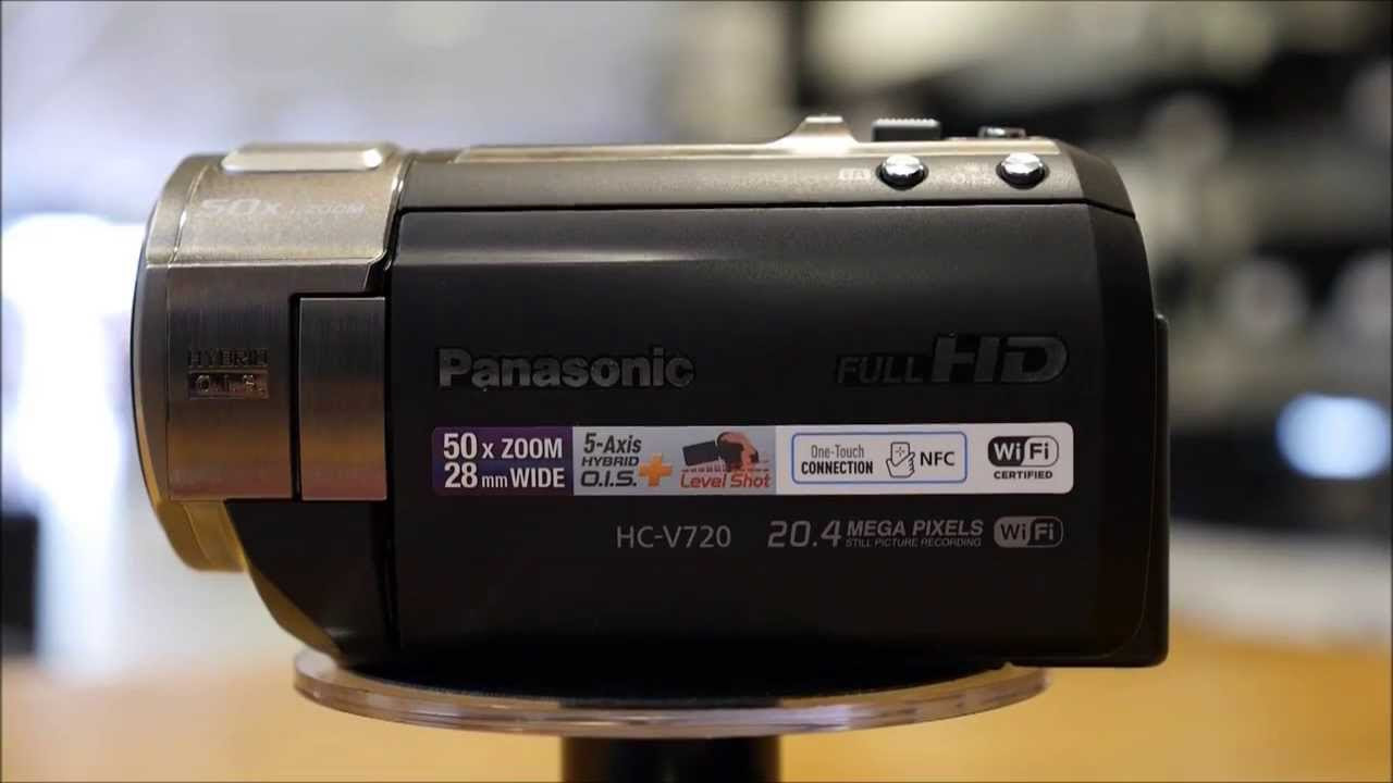 Panasonic HC V Wi Fi Link to Smart Phone   YouTube