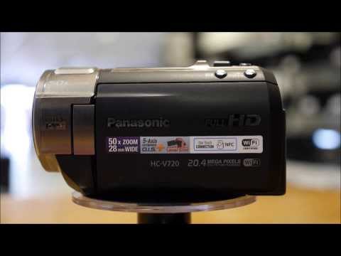 Panasonic HC-V720 Camcorder Overview