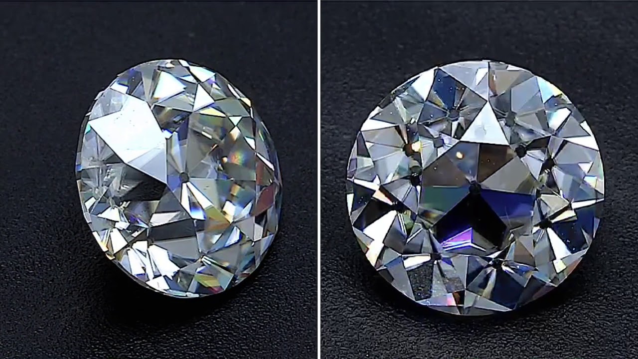 Old European Cut MoissaniteCo Brand Moissanite