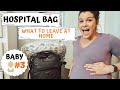 MINIMALISTIC HOSPITAL BAG PACK WITH ME: REALISTIC ITEMS YOU WILL ACTUALLY USE