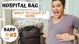 MINIMALISTIC HOSPITAL BAG PACK WITH ME: REALISTIC ITEMS YOU WILL ACTUALLY USE