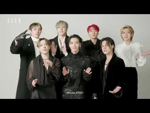 [ENG] ATEEZ x ELLE Singapore October 2023 Digital Cover Greetings ...