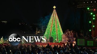 National Christmas Tree lighting ceremony 2018: Trump, First Lady participate in holiday tradition