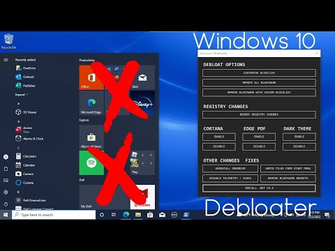 Remove Bloatware from Windows 10! - Windows 10 Debloater (2022)