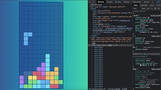 Тетрис на JavaScript с пошаговым объяснением screenshot 2