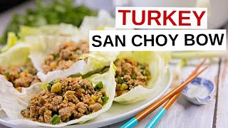 Turkey San Choy Bow