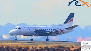 Rex ZL6766 Albury-Sydney (ABX-SYD) VH-ZLS, Saab 340B+