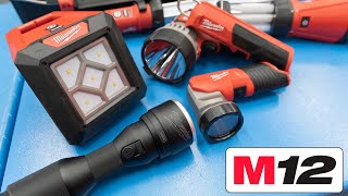 Milwaukee Cordless Unboxing: M12 Lights