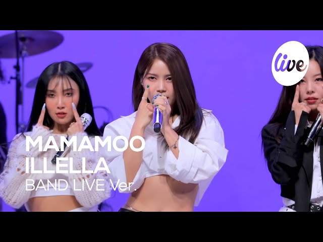 [4K] MAMAMOO - “ILLELLA” Band LIVE Concert [it's Live] K-POP live music show class=