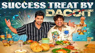 Dinner party with Adivi Sesh || Tasty Teja || Naani's Pure Veg  || Infinitum || Dacoit Movie