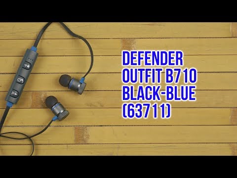 Defender - Бездротова стерео гарнітура OutFit B710